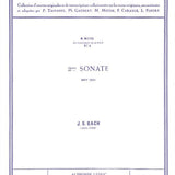 Sonata No. 2 in E-Flat Major, BWV 1031 (Flute and Piano)