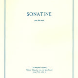 Sonatine (Flute Alone)