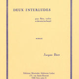 2 Interludes (Flûte, Violon, Piano)