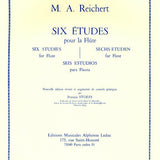 Matthieu André Reichert: 6 Etudes (Flute solo)