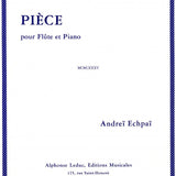 Pièce (Flute & Piano)