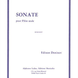 Sonate (Flute Alone)