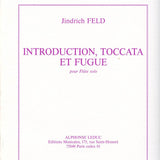 Introduction, Toccata et Fugue (Flute Alone)