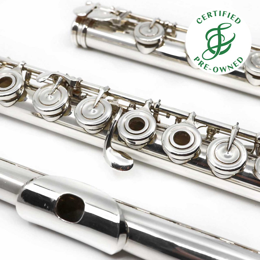 Almeida #264 - Silver Flute, inline G, B footjoint