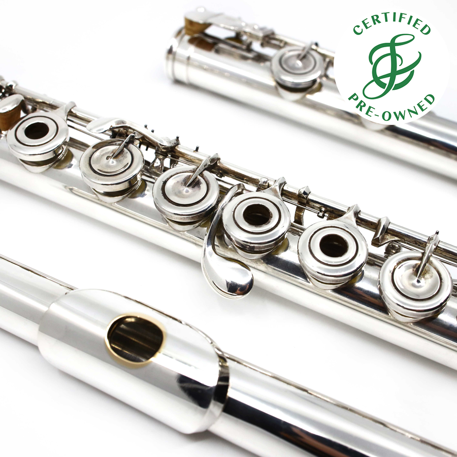 Altus 1207 #0615 - Silver Flute, inline G, C footjoint, Landell Headjoint