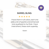 Barrel Bling by Flute Finery