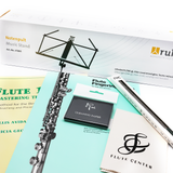 Beginner Flute Essentials Bundle - Care Kit, Stand & Method Books