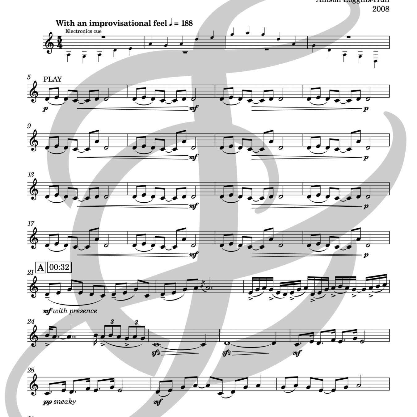 Bit of Everything (Flute and Electronics)