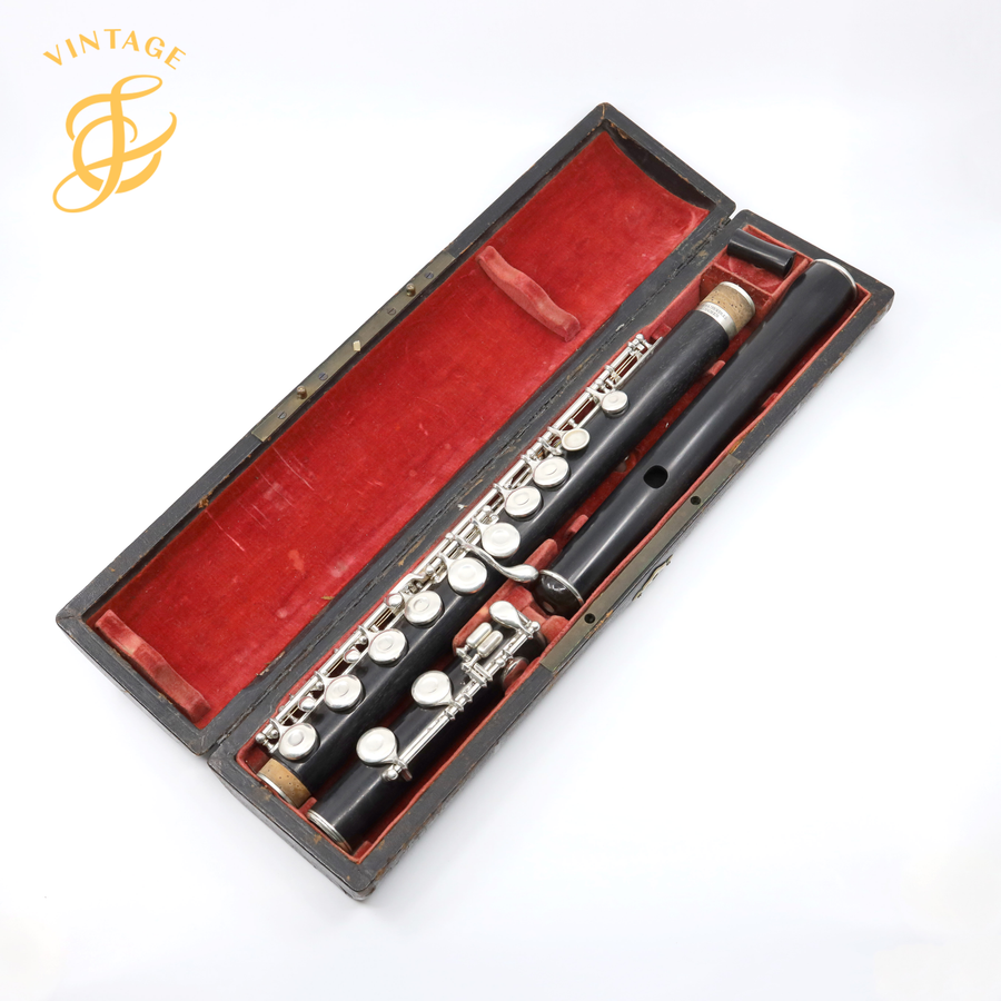 Boehm and Mendler #FCNY1 - Wood flute, offset G, open G#, reverse thumb, C footjoint (Vintage)