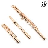 Brannen Brothers "Brögger Flute" in 14K Gold with Gold Keys - New