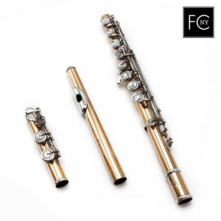 Brannen Custom #55 - 14K Gold Flute, offset G, C# trill key, C footjoint
