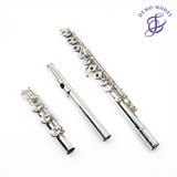 Lillian Burkart "Elite Model" Flute in 5/95 Platinum Enhanced - Inline G, split E mechanism, C# trill key, D# roller, B footjoint, Demo Model