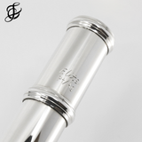 Flauta Lillian Burkart "Elite Model" en platino 5/95 mejorada - Nueva