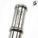 Burkart Elite #843 - Pure silver flute, inline G, C# trill key, B footjoint, 14K gold headjoint