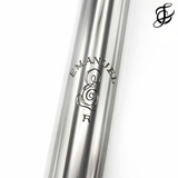 Emanuel Headjoint #220810 - sterling silver, 14K gold riser, R Cut - New