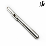 Emanuel Headjoint #22086 - sterling silver, 14K gold riser, LT Cut - New