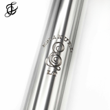 Emanuel Headjoint #22086 - sterling silver, 14K gold riser, LT Cut - New