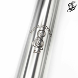 Emanuel Headjoint #22088 - sterling silver, 14K gold riser, LT Cut - New
