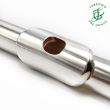 Emanuel Headjoint #UEAJ221 - Sterling silver, 14K gold riser