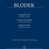 Concerto en ré majeur (flûte et piano)