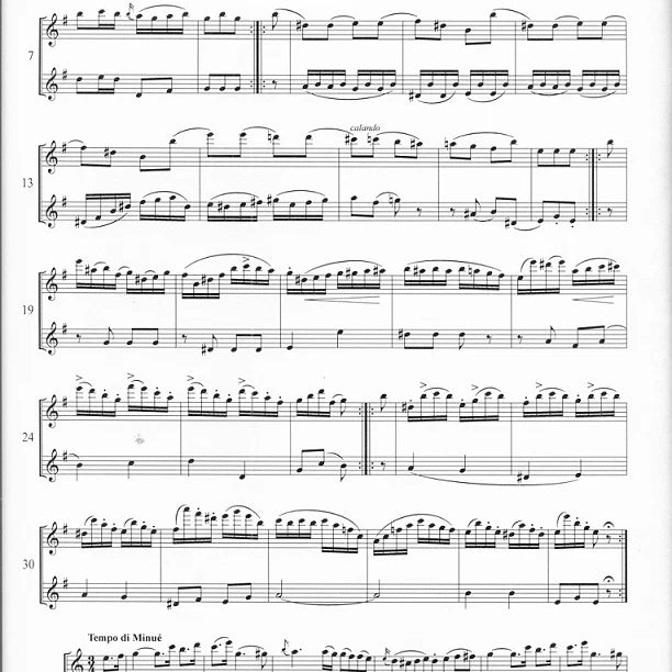 Fantasia in G major (Two Flutes)