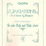 Variations on a Theme from Rossini (Flute Choir)