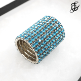 Barrel Bling by Flute Finery - Aqua