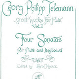 Four Sonatas, Vol. Two (Flute and Piano)