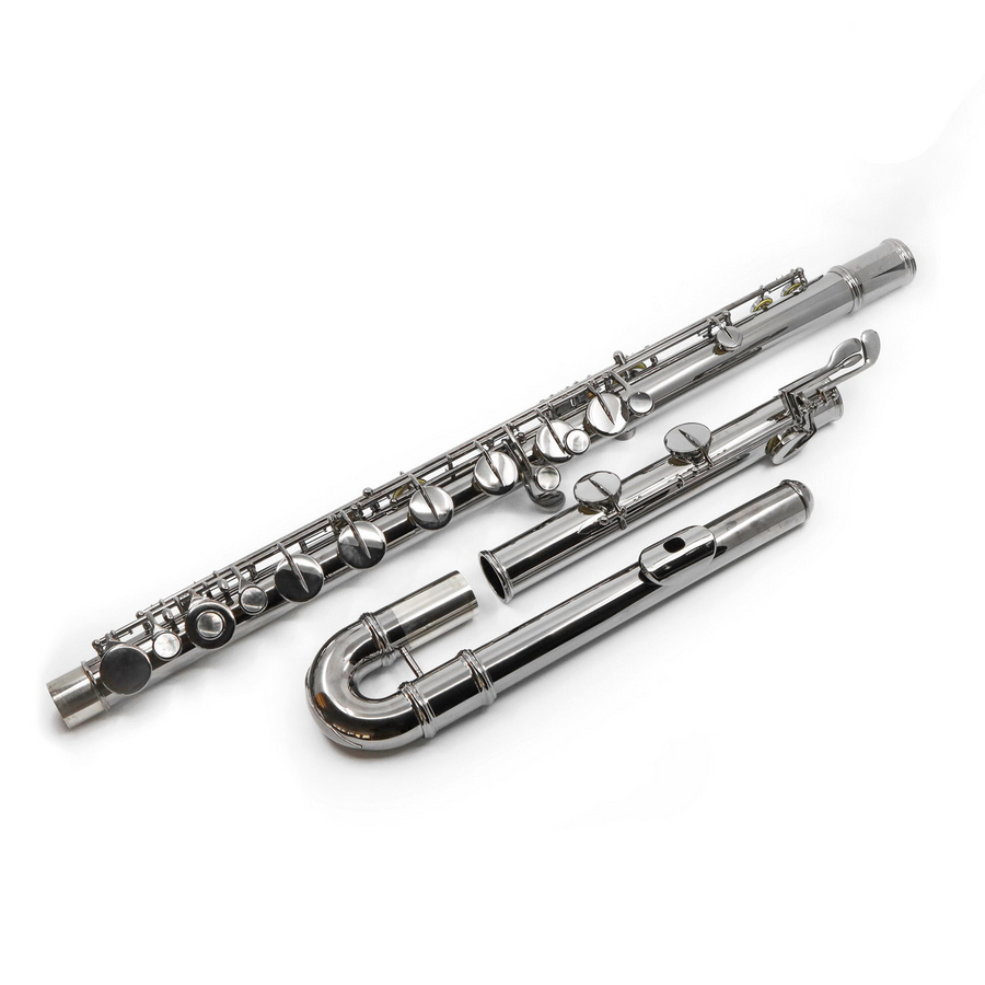 Gemeinhardt Bass Flute 21BSP BLK Black Nickel Plated New Flute
