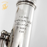 Godfroy Vintage #1314 - Silver flute, inline G, B footjoint