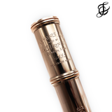 William S. Haynes Handmade Custom Flute in 10K Gold with 14K Gold Mechanism - New