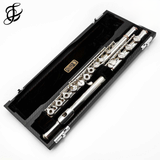 William S. Haynes Handmade Custom Flute in 5% Gold with 14K Gold Tone Holes and Rings - New