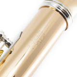 William S. Haynes Handmade Custom Flute in 19.5K Gold - Offset G, split E mechanism, C# trill key, D# roller, B footjoint (Demo)