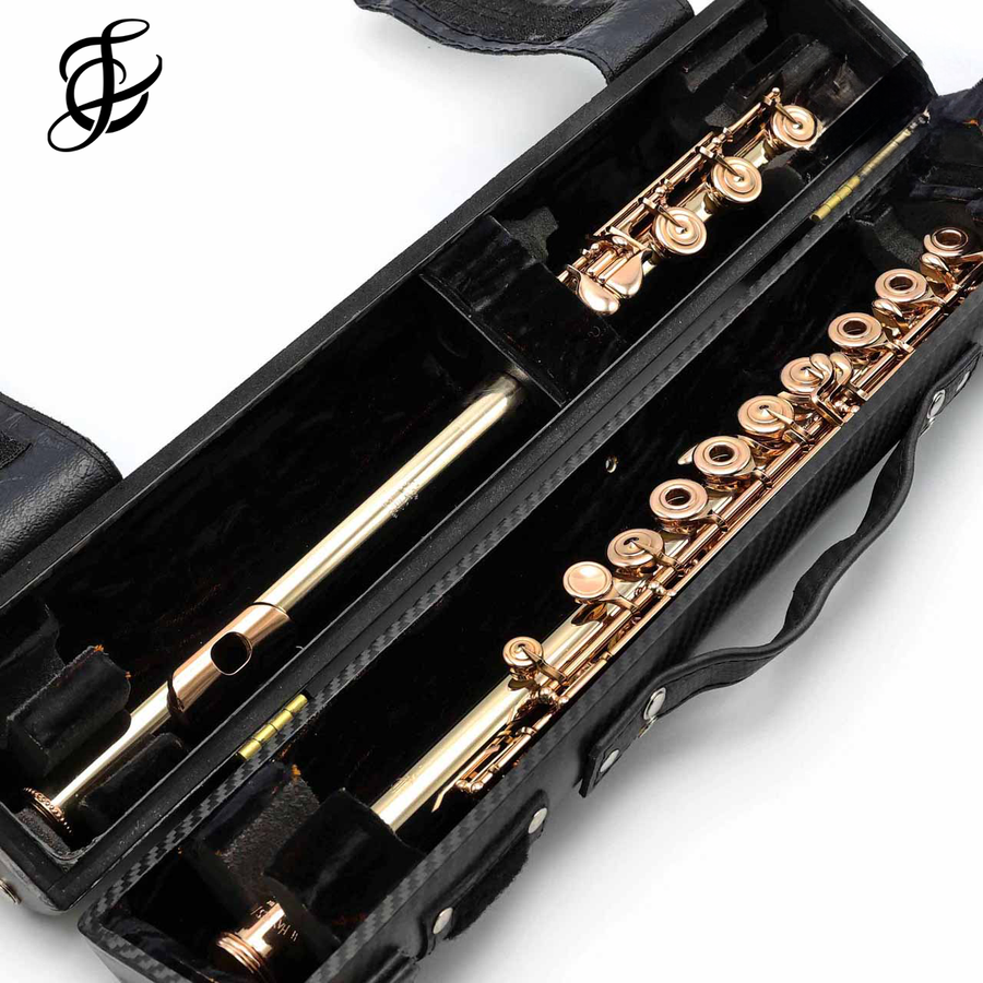 Haynes Custom #53354 - Marina Piccinini -  14K white gold flute, inline G, split E mechanism, C# trill key, B footjoint