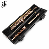 William S. Haynes Handmade Custom Flute in 19.5K Gold with Gold Mechanism - New