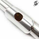 Kotato Headjoint #UKOTG231 - solid silver, 14K gold riser