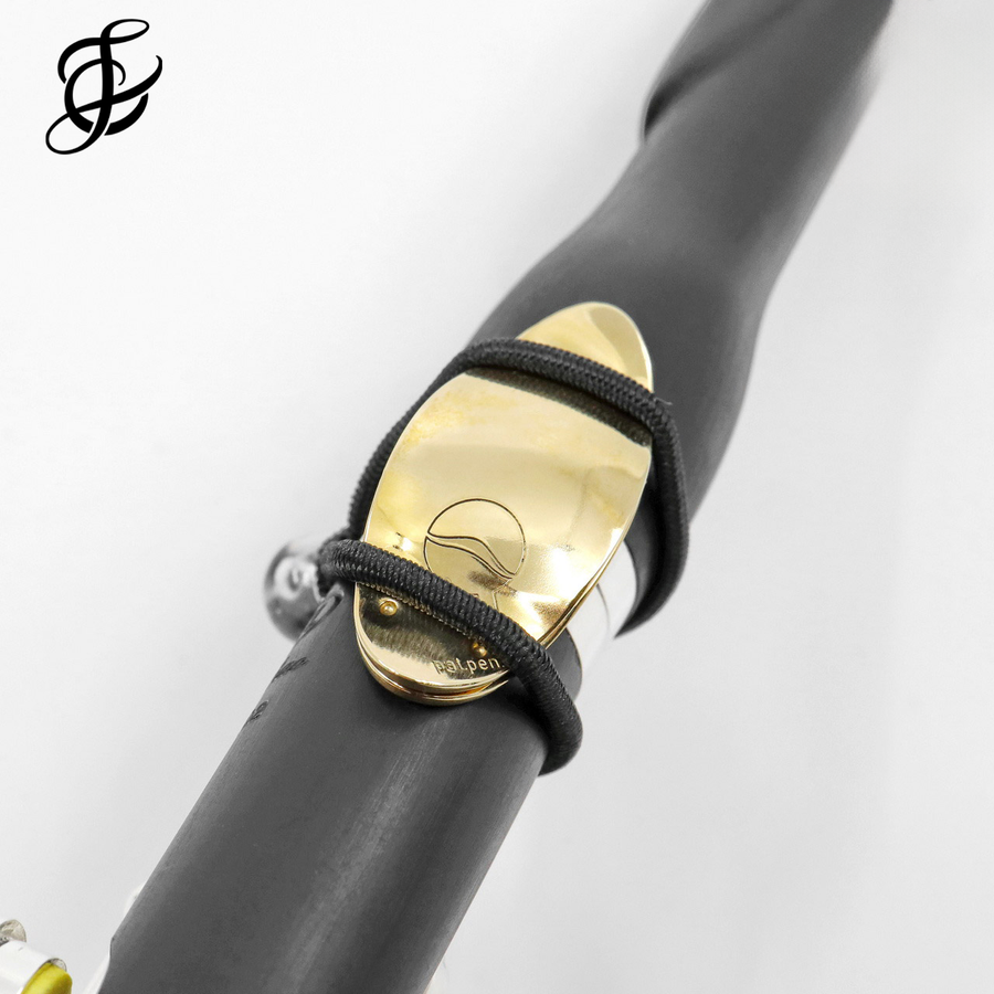 33mm 14K Solid Yellow Gold LefreQue Sound Bridge