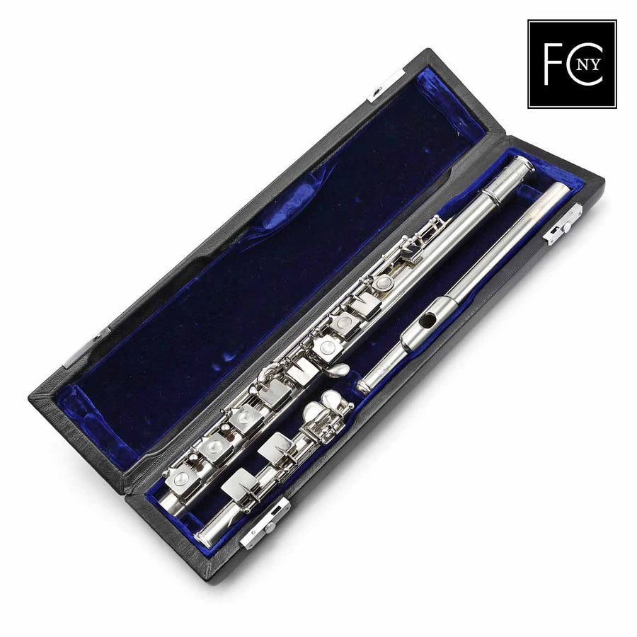 Lopatin SquareONE Model Flute #15 - Silver flute, offset G, split E mechanism, C# trill key, closed-hole keys, C footjoint