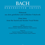 Flute Solos from the Sacred and Secular Vocal Works, Volume II