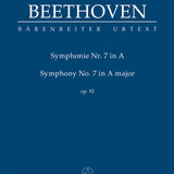 Symphonie n° 7 en la majeur op. 92 (Partition d'orchestre)