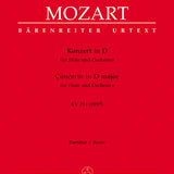 Concerto No. 2 in D Major, K314 (285d) (Full Score)