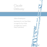 Deux Arabesques (Four Flutes)