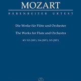 Obras para flauta y orquesta (Partitura general)