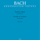 Partita in A minor, BWV 1013 (Flute Alone)