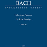 Pasión según San Juan, BWV 245 (Partitura orquestal)