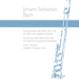 Six Sonatas after BWV 525-530, Volume 1 (Sonatas 1 & 2) (Flute and Piano)