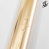 Mancke 14K Roségold Kopfstück mit Platin Riser