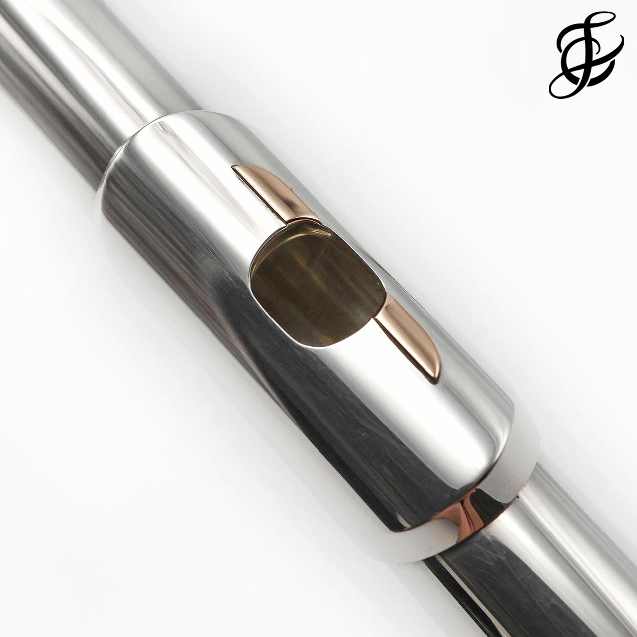 Chris McKenna Simply Headjoint Sterling silver with 18K gold riser a