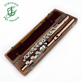 Miyazawa 9K #85385- 9K gold flute, offset G, split E mechanism, C# trill key, C# and D# rollers, B footjoint, 14K headjoint