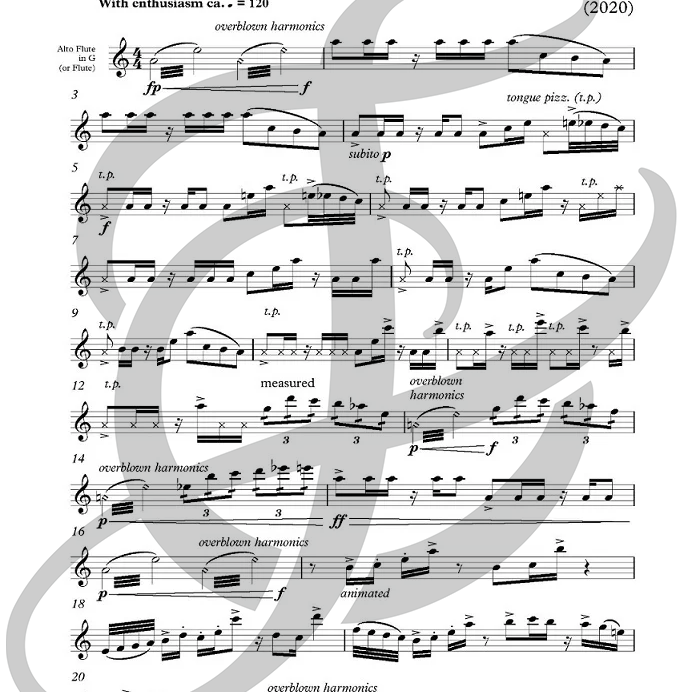 move it (Flute or Alto Flute Alone)